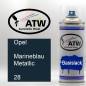 Preview: Opel, Marineblau Metallic, 028: 400ml Sprühdose, von ATW Autoteile West.